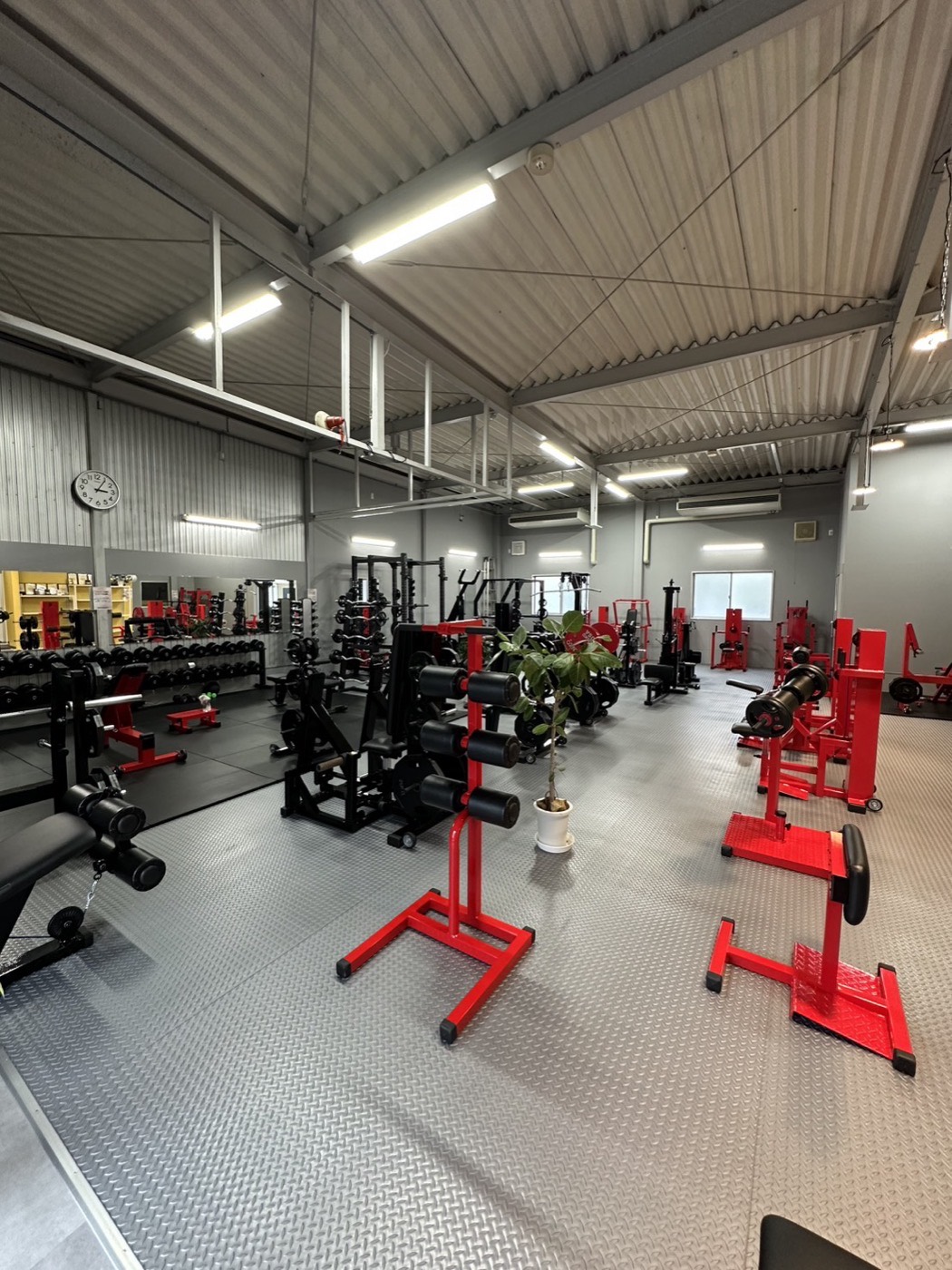 BIWAKO GYM のトレーニングフロア全景